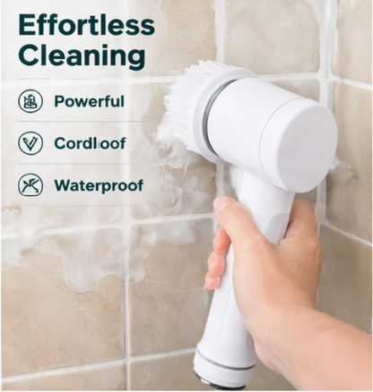 Cordless Electric Spin Scrubber – Effortless Deep Cleaning